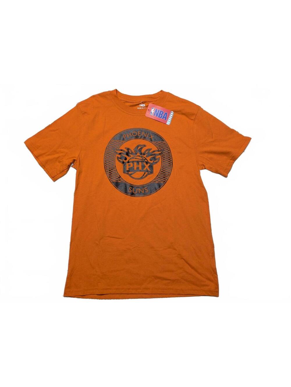 NBA Phoenix Suns Orange Graphic T-Shirt NWT Boys XL 14/16